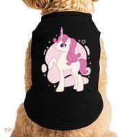 Cute Girly Unicorn Doggie Tank thumb 0