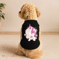 Cute Girly Unicorn Doggie Tank thumb 2