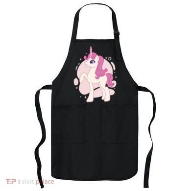Cute Girly Unicorn Apron