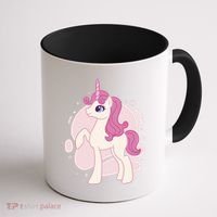 Cute Girly Unicorn Coffee Mug thumb 1