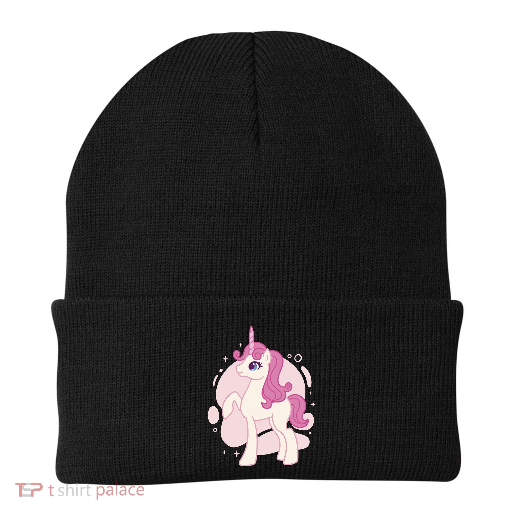 Cute Girly Unicorn Beanie
