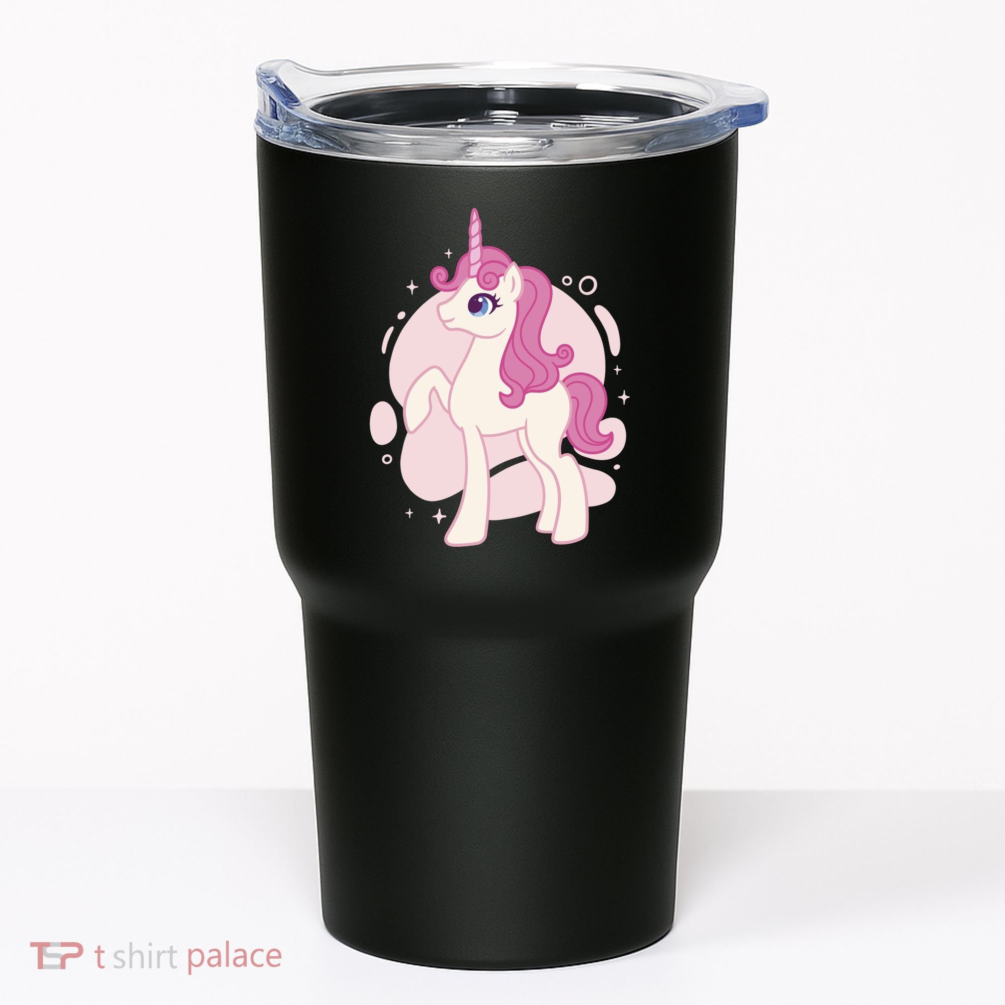 Cute Girly Unicorn Tumbler