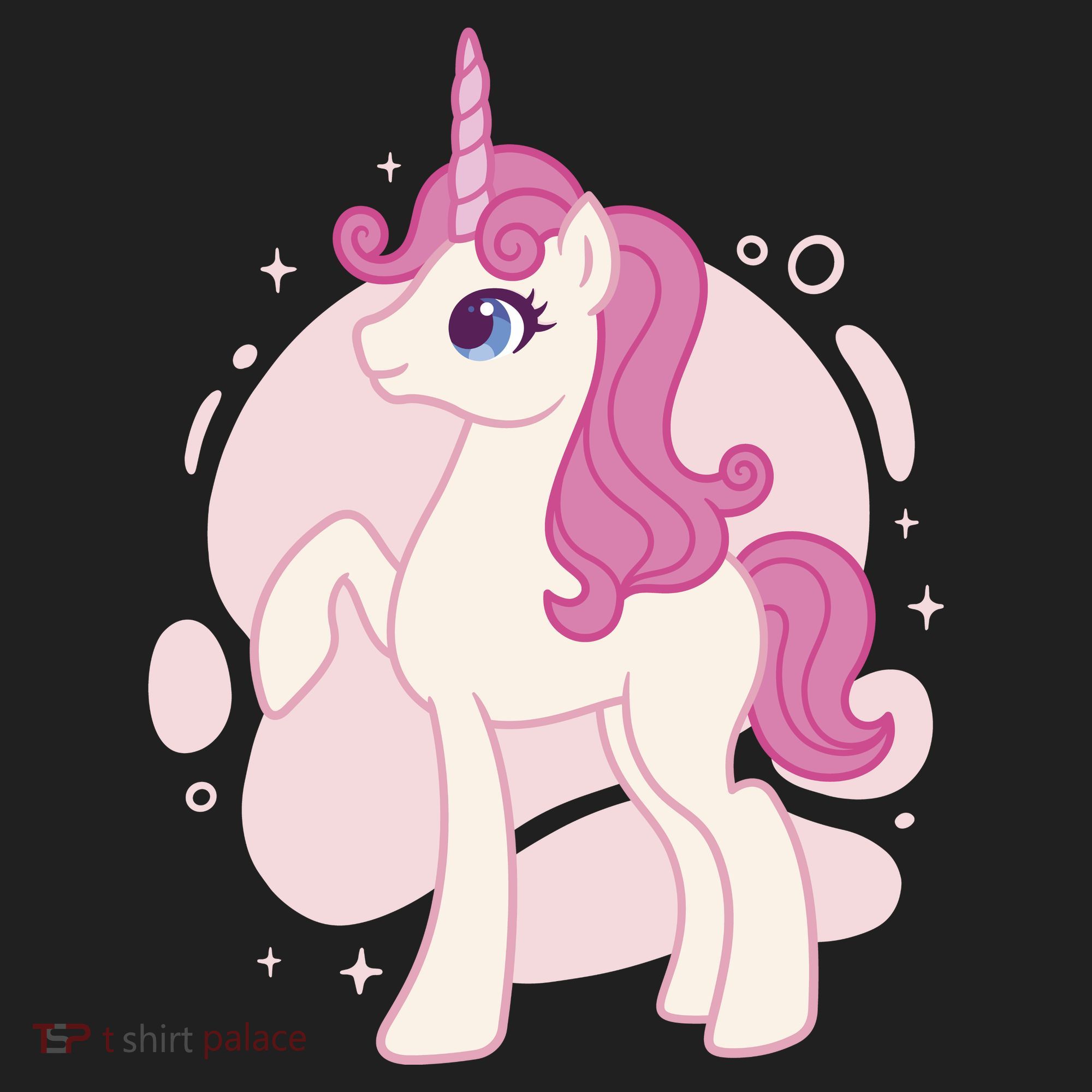 Cute Girly Unicorn Golf Towel