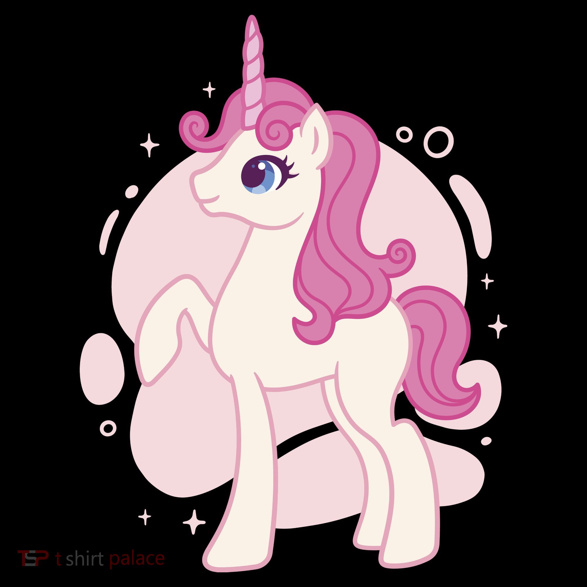 Cute Girly Unicorn Kids Long Sleeve Shirt