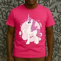 Cute Girly Unicorn T-Shirt thumb 3