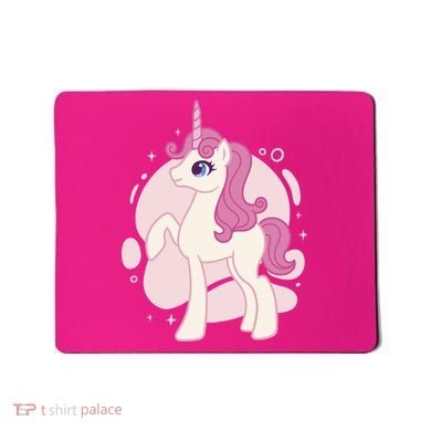 Cute Girly Unicorn Mousepad