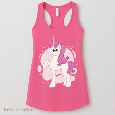 Cute Girly Unicorn Women's Tank Top