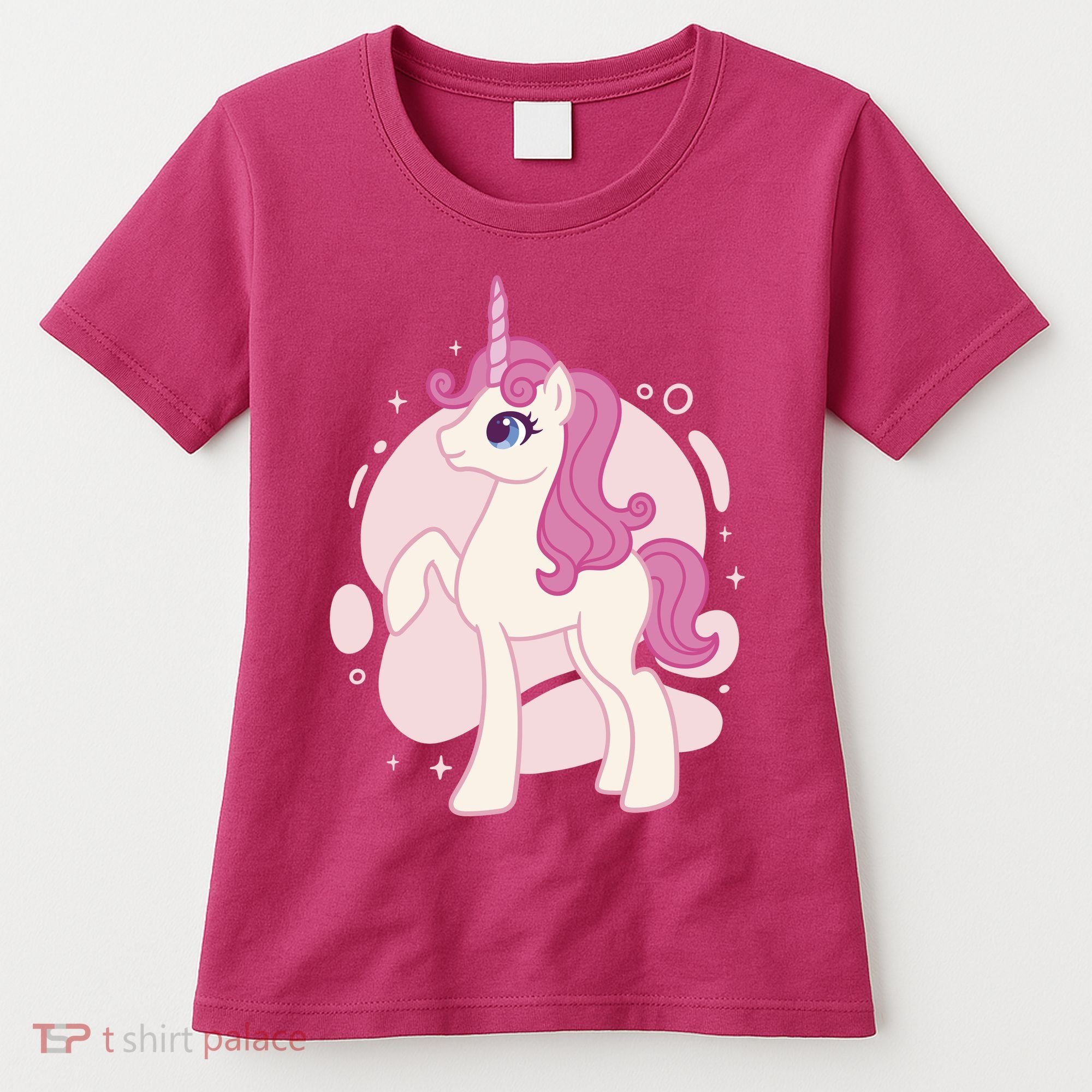 Cute Girly Unicorn Women's T-Shirt