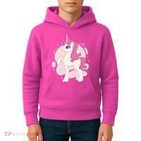 Cute Girly Unicorn Kids Hoodie thumb 4