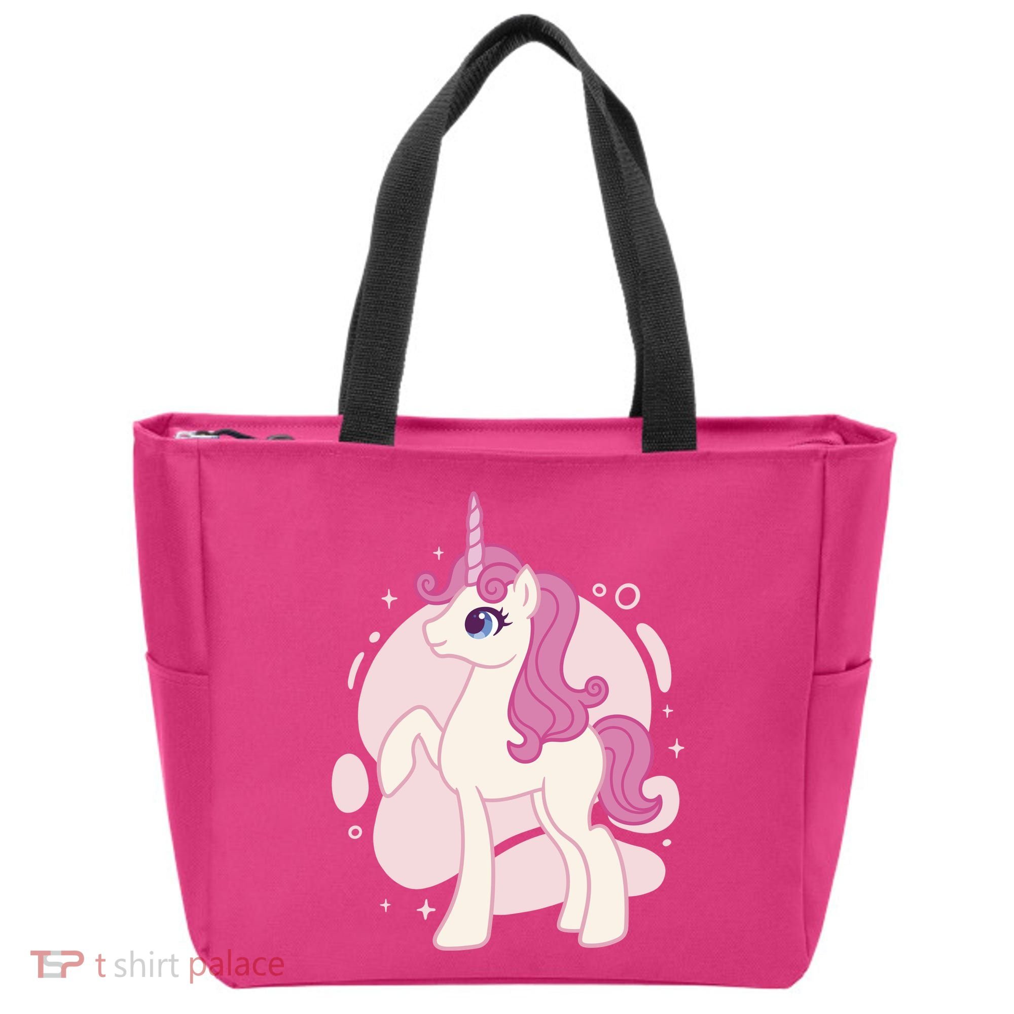 Cute Girly Unicorn Tote Bag