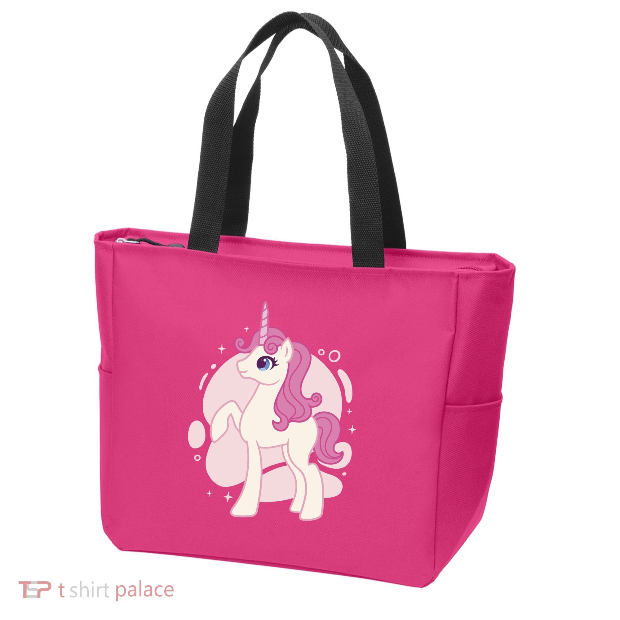 Cute Girly Unicorn Tote Bag