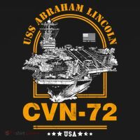 Cvncute Gift72 Uss Abraham Lincoln Gift Ornament thumb 1