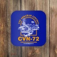Cvncute Gift72 Uss Abraham Lincoln Gift Coaster thumb 0