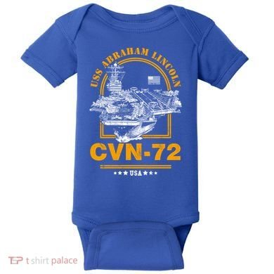 Cvncute Gift72 Uss Abraham Lincoln Gift Baby Bodysuit