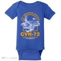 Cvncute Gift72 Uss Abraham Lincoln Gift Baby Bodysuit thumb 0