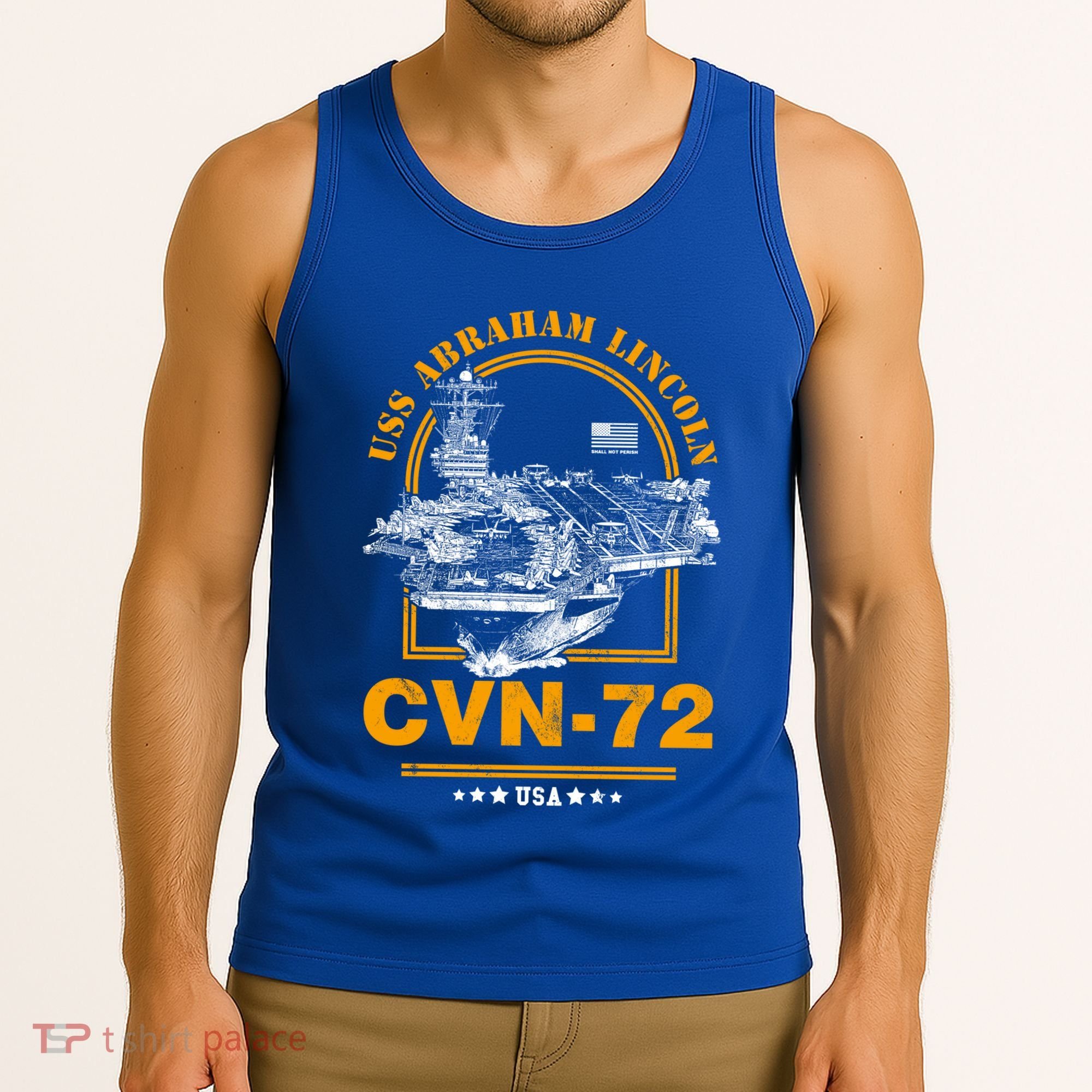 Cvncute Gift72 Uss Abraham Lincoln Gift Tank Top