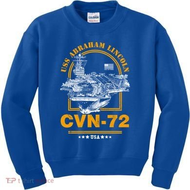 Cvncute Gift72 Uss Abraham Lincoln Gift Kids Sweatshirt