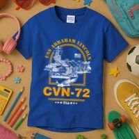 Cvncute Gift72 Uss Abraham Lincoln Gift Kids T-Shirt thumb 3