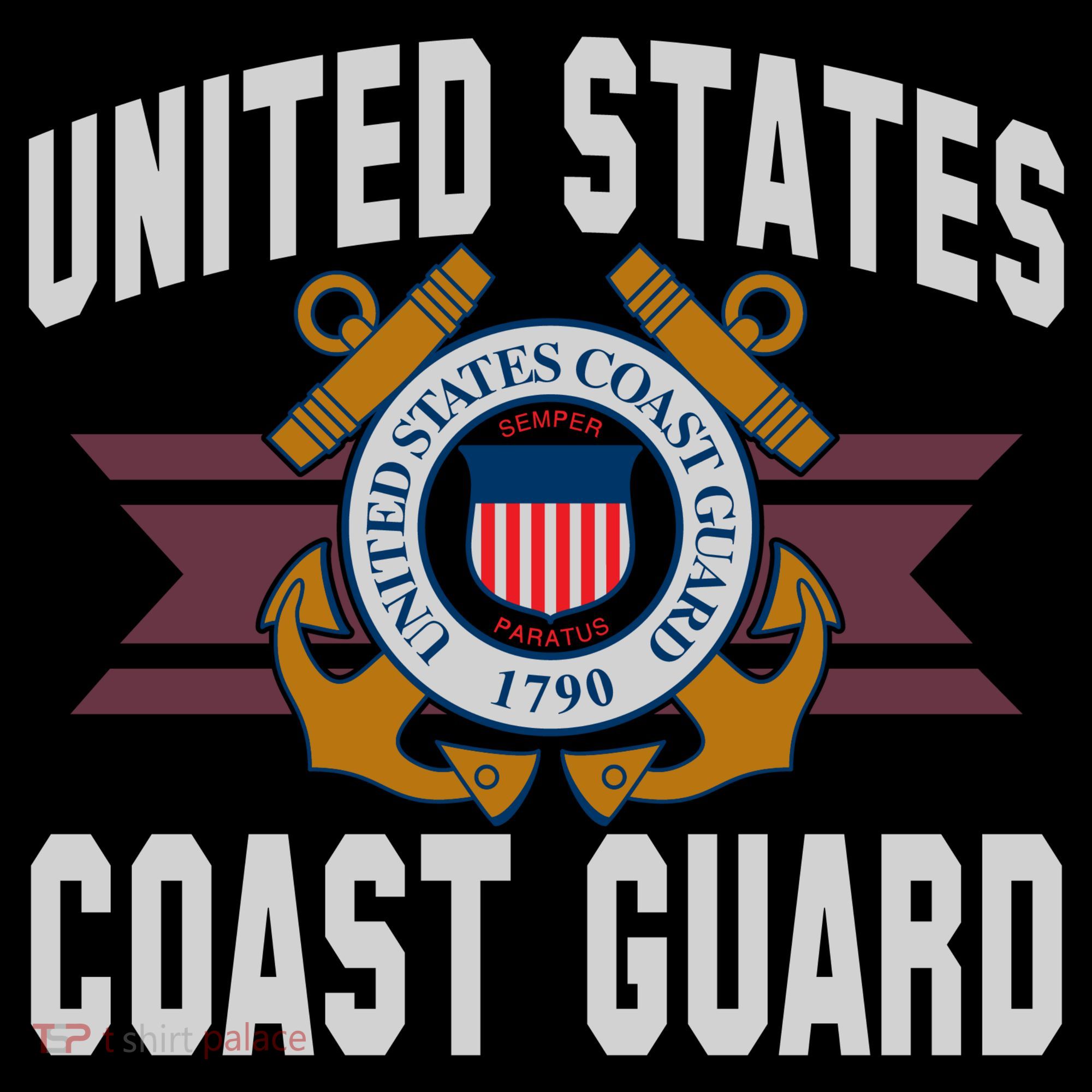 Coast Guard Veteran 4 Coaster