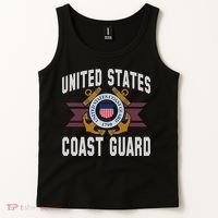 Coast Guard Veteran 4 Tank Top thumb 2
