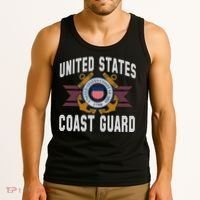 Coast Guard Veteran 4 Tank Top thumb 3