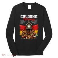 Cologne Germany Vacation Travel Souvenir German Flag Long Sleeve Shirt thumb 0