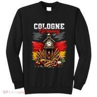 Cologne Germany Vacation Travel Souvenir German Flag Sweatshirt thumb 0