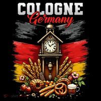 Cologne Germany Vacation Travel Souvenir German Flag Coffee Mug thumb 5