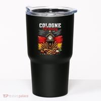 Cologne Germany Vacation Travel Souvenir German Flag Tumbler thumb 0