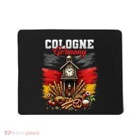 Cologne Germany Vacation Travel Souvenir German Flag Mousepad thumb 0