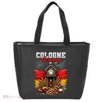 Cologne Germany Vacation Travel Souvenir German Flag Tote Bag thumb 0