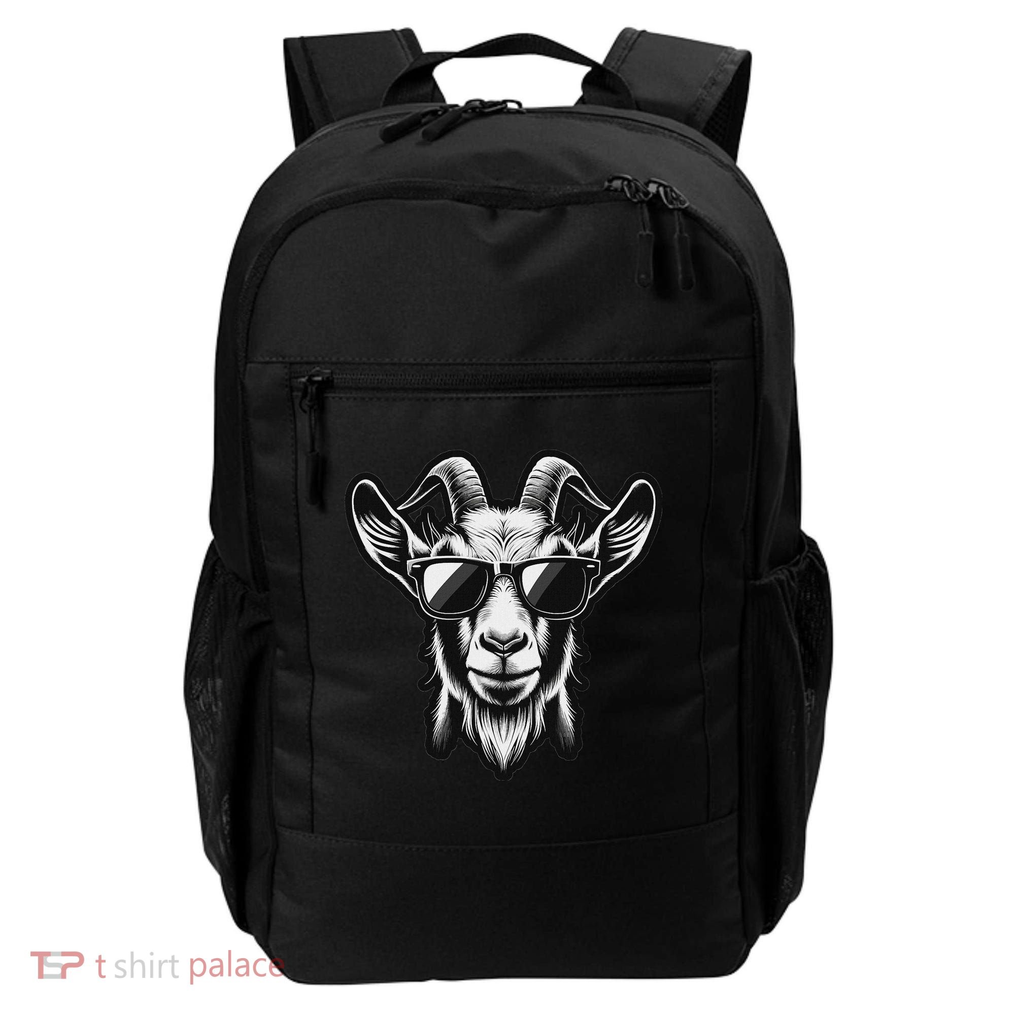 Cool Goat With Sunglasses Backpack