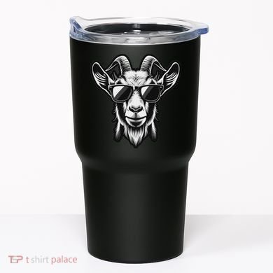 Cool Goat With Sunglasses Tumbler