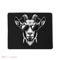 Cool Goat With Sunglasses Mousepad thumb 0