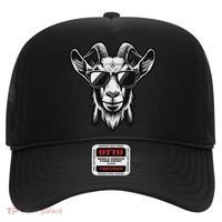 Cool Goat With Sunglasses Hat thumb 0