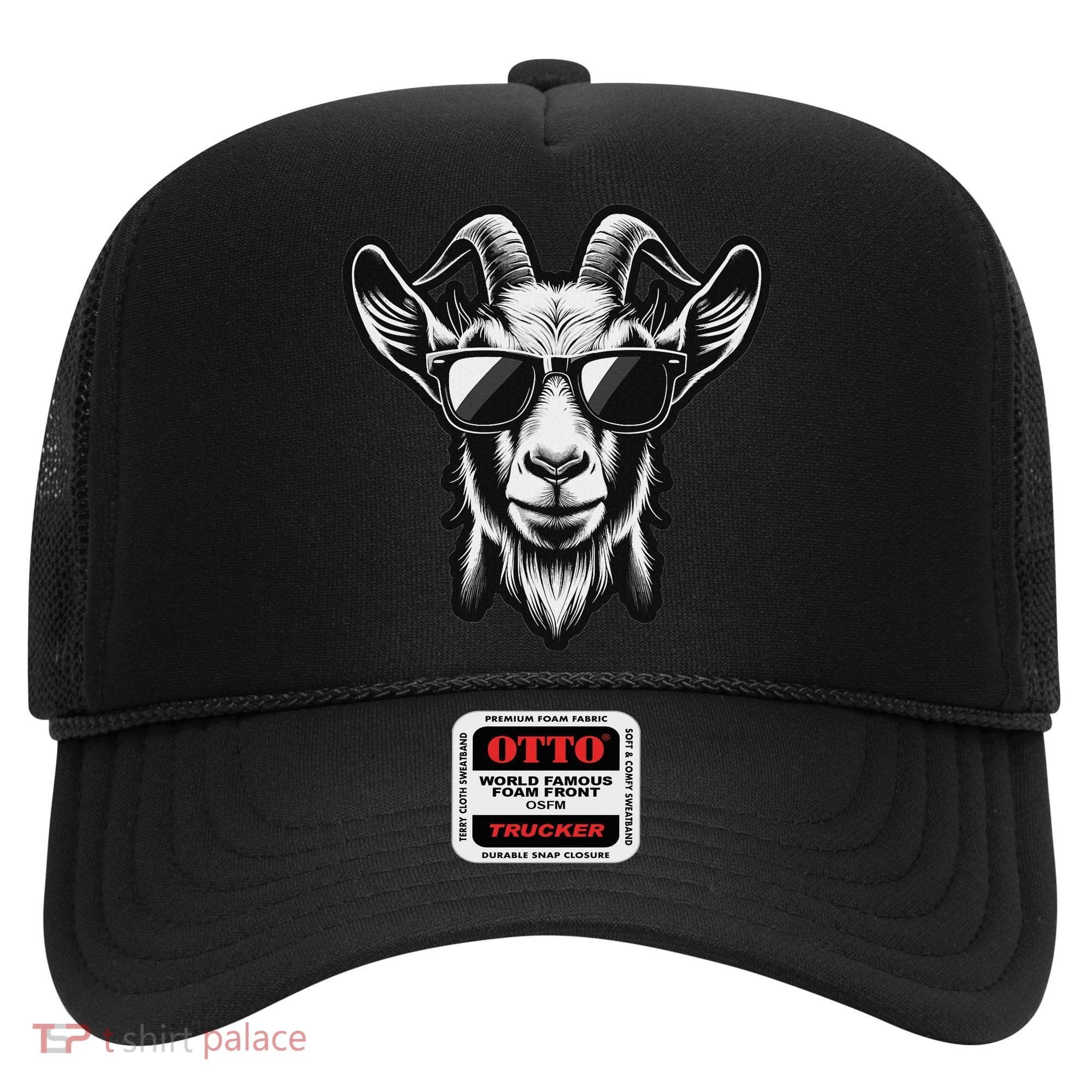 Cool Goat With Sunglasses Hat