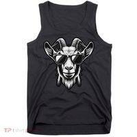 Cool Goat With Sunglasses Tank Top thumb 0