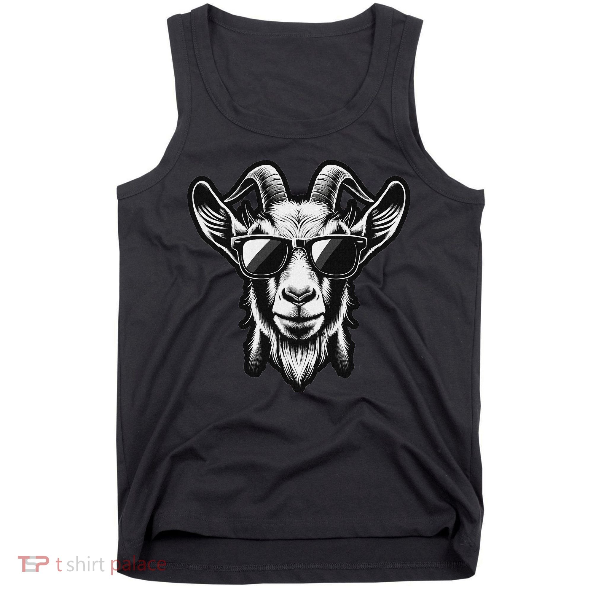 Cool Goat With Sunglasses Tank Top