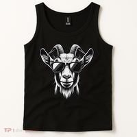 Cool Goat With Sunglasses Tank Top thumb 2