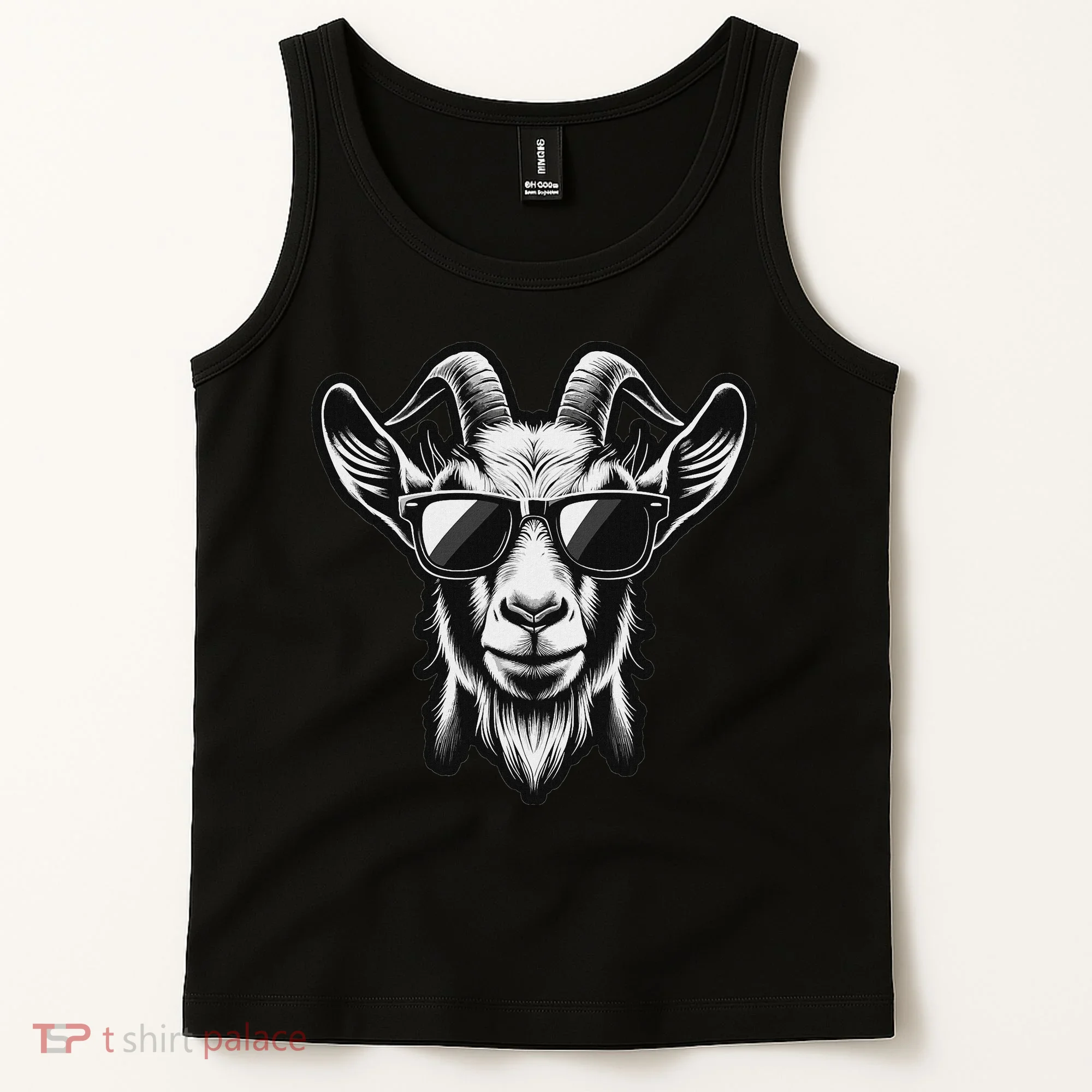 Cool Goat With Sunglasses Tank Top