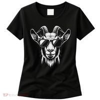 Cool Goat With Sunglasses Women's T-Shirt thumb 0