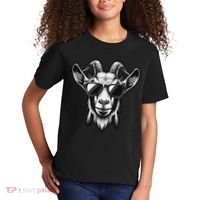 Cool Goat With Sunglasses Kids T-Shirt thumb 2