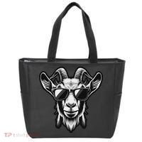 Cool Goat With Sunglasses Tote Bag thumb 0