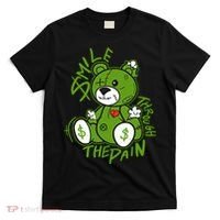 Chlorophyll Green White Color Match T-Shirt thumb 0