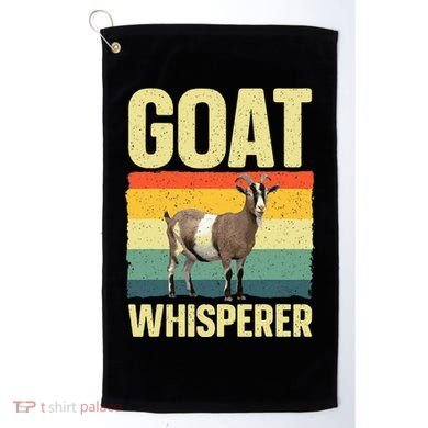 Cool Goat Whisperer Golf Towel