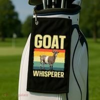 Cool Goat Whisperer Golf Towel thumb 2