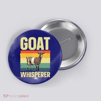 Cool Goat Whisperer Button