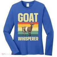 Cool Goat Whisperer Women's Long Sleeve Shirt thumb 0