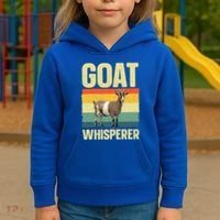 Cool Goat Whisperer Kids Hoodie thumb 3