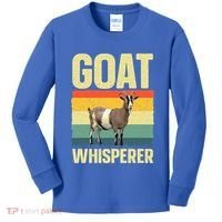 Cool Goat Whisperer Kids Long Sleeve Shirt thumb 0